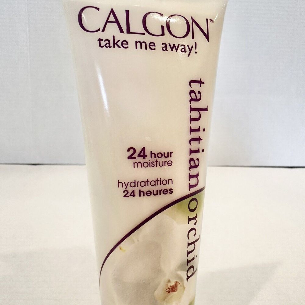 Calgon Take Me Away! Tahitian Orchid Body Lotion 6 oz 177 mL 24 Hour Moisture - Picture 3 of 4